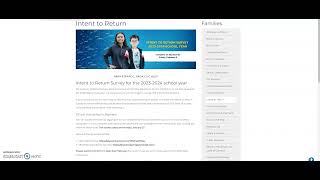 Intent to Return - How to fill out form in Skyward
