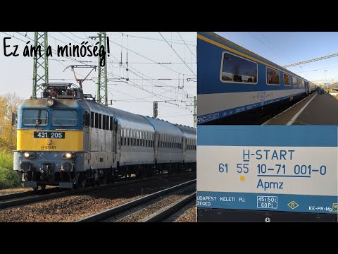 Ez igen! Utazás Apmz 10-71 kocsiban a 140-es vasútvonalon!