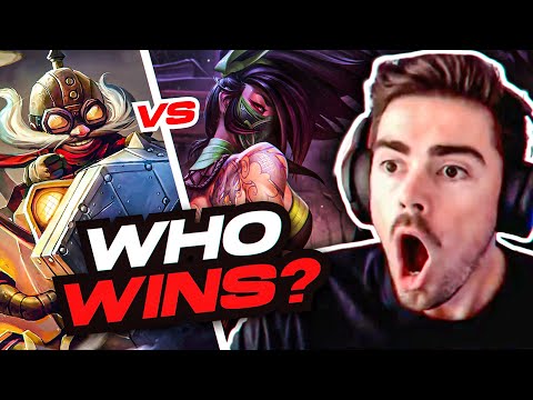 AP Corki vs The NEW OP Korean TANK Akali Build | Midbeast