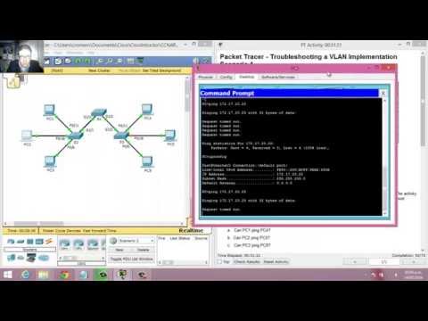 3.2.4.7 Packet Tracer - Troubleshooting a VLAN Implementation - Scenario 1