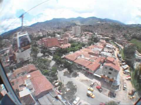 Канатная дорога в Медельин Колумбия