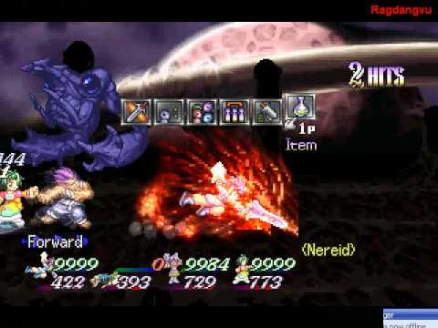 Tales of Eternia (PSX) Secret boss: Nereid-Regulus (Hardcore)