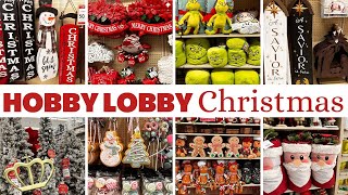 Shop With Me Hobby Lobby Christmas 2024| 50%off Hobby Lobby Christmas Finds