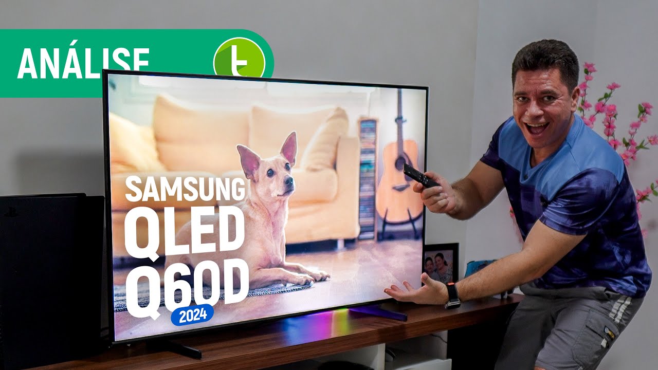 SAMSUNG QLED Q60D: a MELHOR SMART TV 4K de ENTRADA em 2024? | Análise / Review