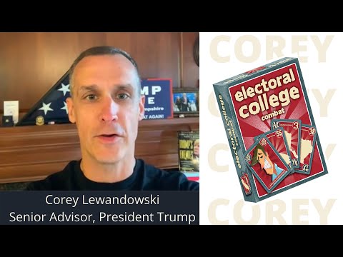 Corey R Lewandowski, President Trump's 2020 Senior Advisor, raves about Electoral College Combat.