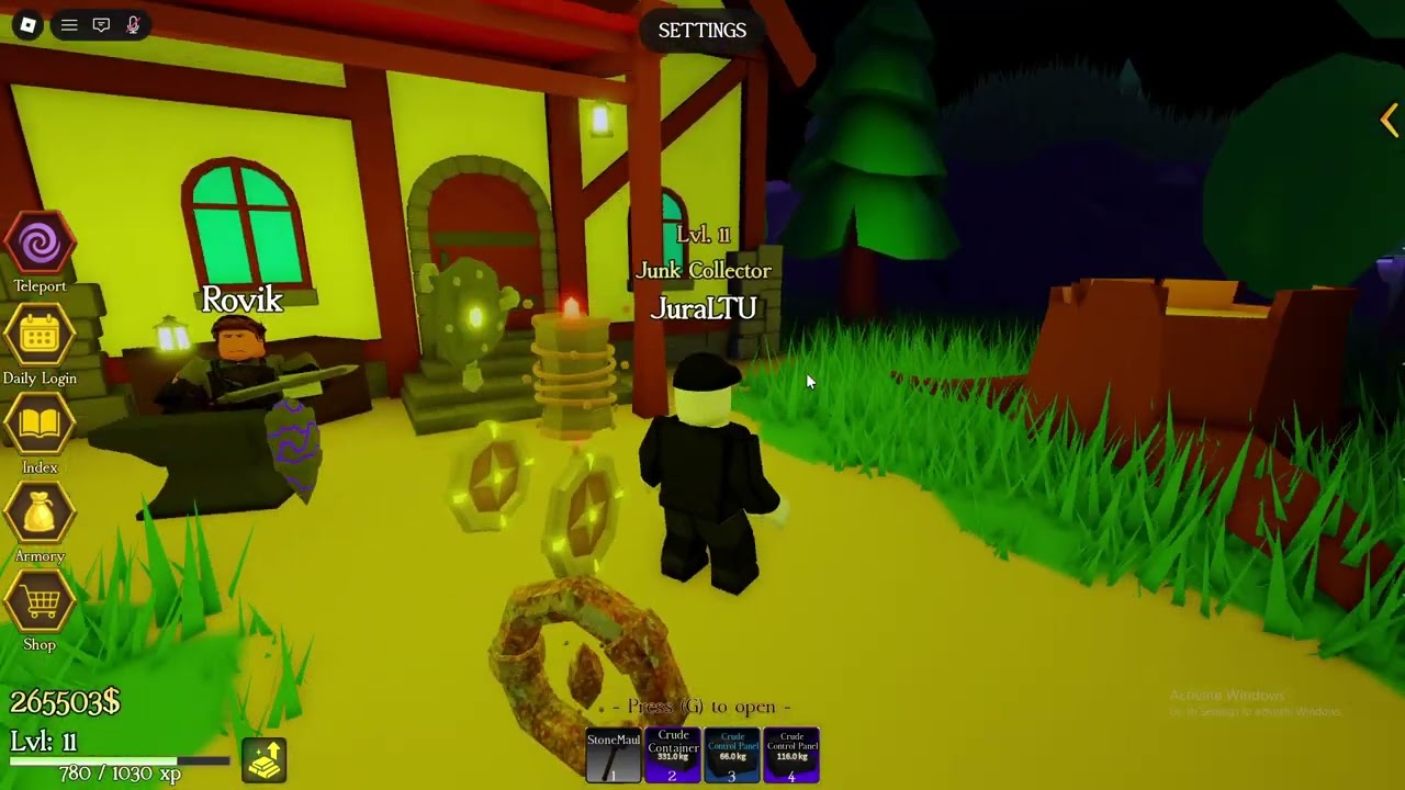 Custom Relic Crafting System