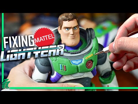 I Fixed Lightyear 2022 | Toy Story 1/6 Repaint Custom Collection Mattel Mod