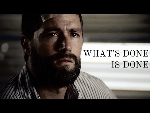 what's done is done || LOST (Jack/Locke)