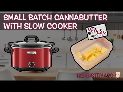 Small Batch Cannabutter Slow Cooker: 4-Hour Crock Pot Guide