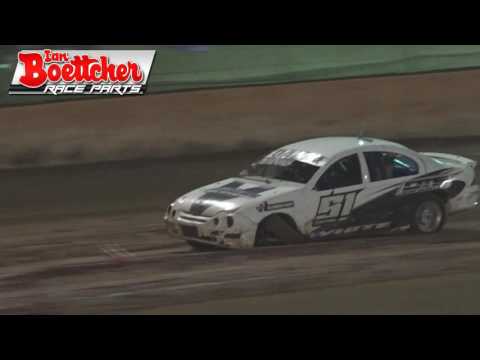 Production Sedans - A-Main - Silver Helmet Series - Kingaroy Speedway - 01.05.16