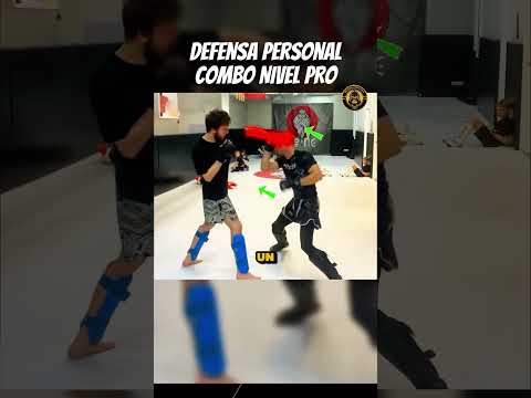Combo PRO para tu Defensa Personal 🔥💪 #defensapersonal #kravmaga #combatesindividuales  #boxeo