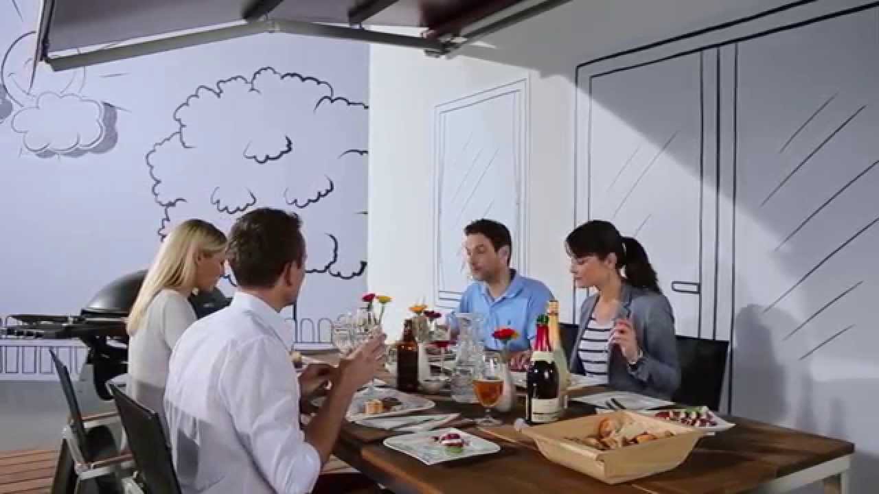 Markise kaufen – Seiten-  Klemmmarkise etc. für Balkon & Garten