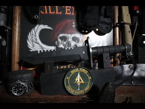Joe Teti SURV TAC 7  STK MOD Custom Hybrid Handle Survival Knife Build