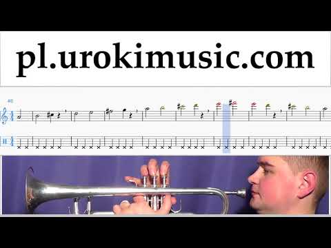 Nauka Gry Na Trąbce Shakira - Me Enamoré Nuty Poradnik Część 1 um-i463