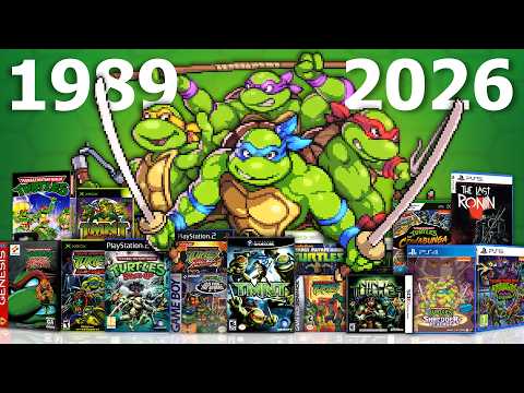 I Played Every Teenage Mutant Ninja Turtle Game EVER!