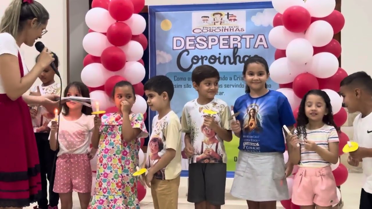 Encontro de Coroinhas Paróquia Imac Cor Maria - Equipe Vermelha