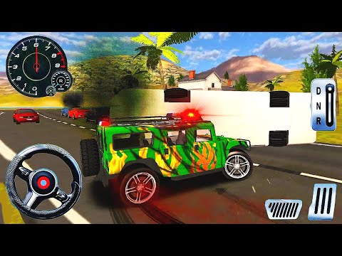 Mad Police Hummer Driving Around The City - Police Car Chase #61 - Best Gameplay (Android iOS)