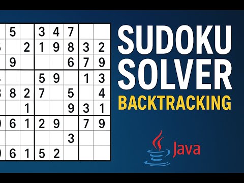 Java Backtracking Example Sudoku Solver Step By Step
