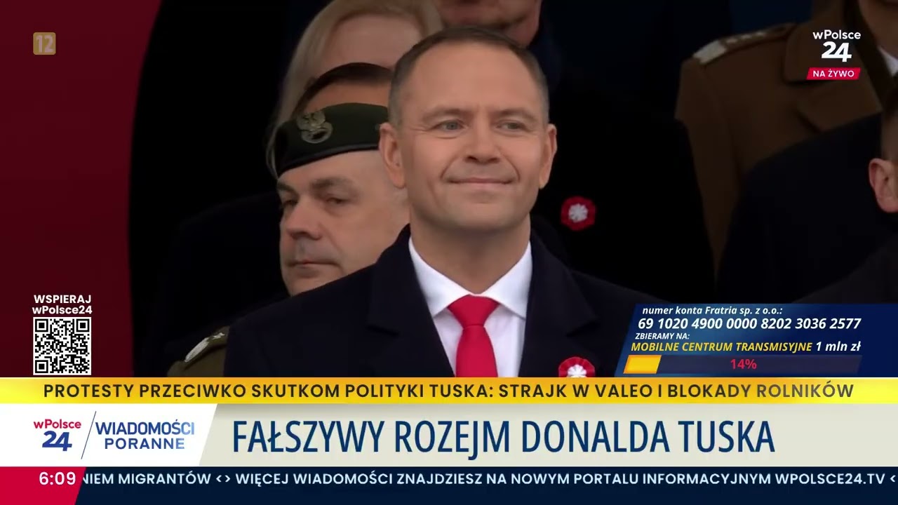 Wiadomości Poranne wPolsce24 | 21.11.2025
