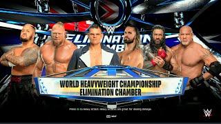 WWE 2K25 FULL MATCH - Ultimate Elimination Chamber Clash! - YOU Picked This Dream Match!