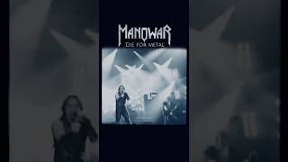 Manowar - Die For Metal (Live) #manowar #shorts #shortsfeed #metal #shortsviral #metalfans #shortvid