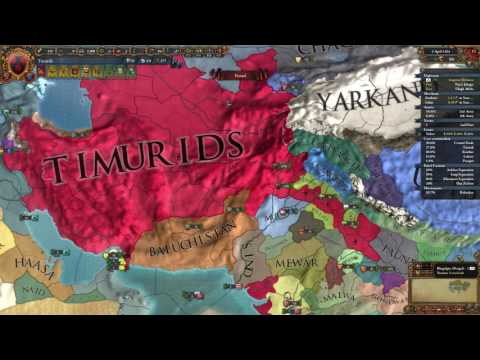 Eu4 Timurids Ep.2 Forming Mughals!