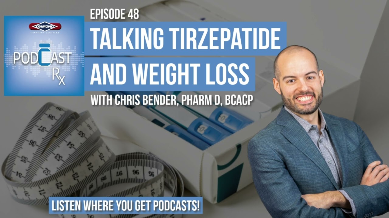 PodcastRx  Ep. 48 - Talking Tirzepatide and Weight Loss with Chris Bender, PharmD, BCACP
