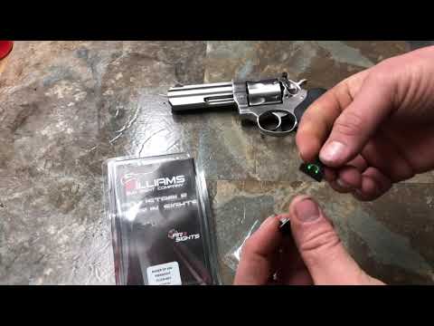 Williams Firesights for Ruger GP100(Quick Look Review)