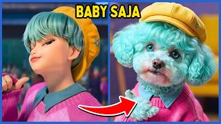 🔊 ADIVINHE PELA VOZ | Guerreiras KPOP | Como seria os personagens versão 🐶 CACHORRO | #quiz #buuquiz