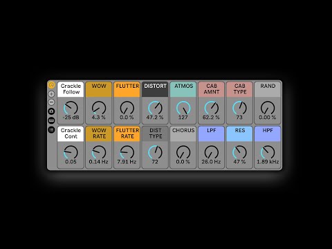 Vintage Color Effect Rack For Ableton Live Suite [Walkthrough]