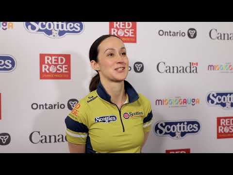 Media Scrum - Draw 12 - 2026 Scotties Tournament of Hearts