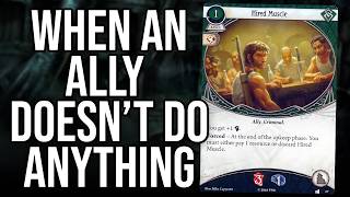 Why was no one buying what Hired Muscle was selling? (Arkham Card of the Week)