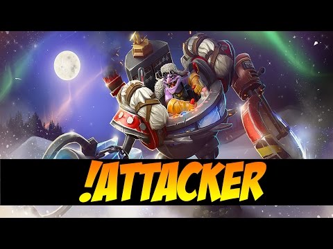 !Attacker 8100MMR Plays Timbersaw - Dota 2