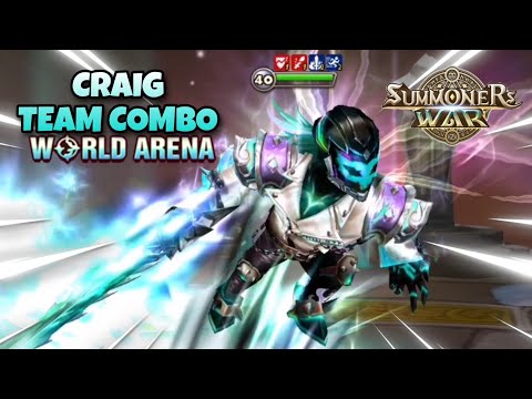 Craig Team Combo in World Arena Ep. 3 - Summoners War