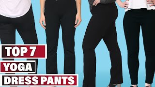 Best Yoga Dress Pant In 2025- Top 10 Yoga Dress Pants Review