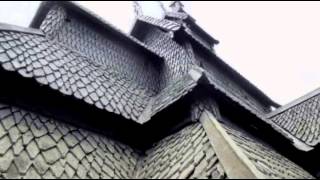 preview picture of video 'Borgund stavkirke - The Borgund Stave church - Borgund Stabkirche Norwegen'