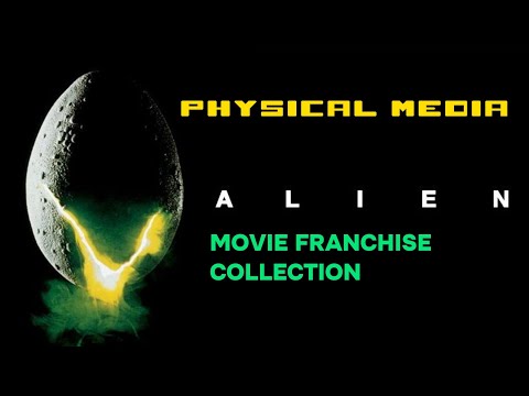 ALIEN MOVIES BLU-RAY,  4K UHD  & VHS COLLECTION