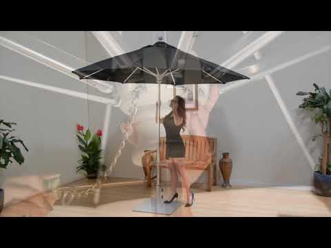 Galtech 735 Series Commercial Market Umbrellas Video