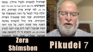 זרא שימשון - פיקודי #7 5785 - רבי צבי קאן