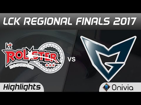 KT vs SSG Highlights Game 1 LCK SUMMER 2017 REGIONAL FINALS KT Rolster vs Samsung by Onivia