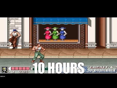Mighty Morphin' Power Rangers - The Movie (SNES) - Stage 1 Shopping Center Extended (10 Hours)