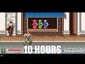 Mighty Morphin Power Rangers The Movie SNES Stage 1 Shopping Center Extended 10 Hours