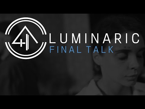 Luminaric - Final Talk (Lyric Visualiser)