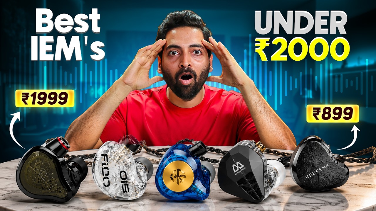 India's Best IEM's Under ₹2,000✅ TWS Ka GAME OVER! ☠️