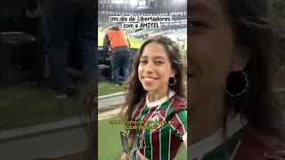 COMO É VIVER UM JOGO DE LIBERTADORES DE UM JEITO DIFERENTE? #fluminense #libertadores #futebol