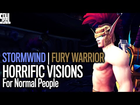 5 Chest Horrific Visions As A ilvl 436 Fury Warrior - Stormwind