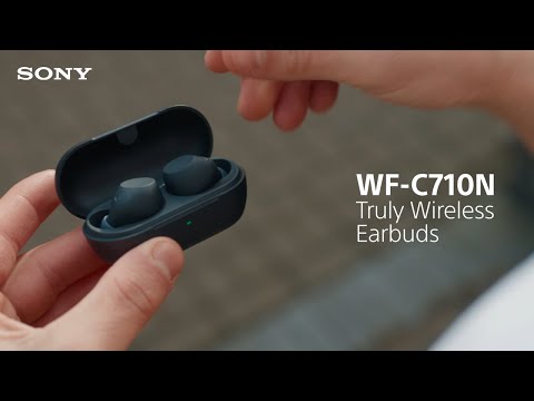 Introducing the Sony WF-C710N Truly Wireless Noise Cancelling Earbuds