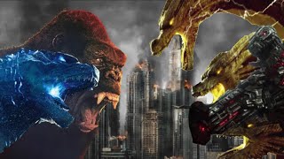 Godzilla and Kong vs Ghidorah and MechaGodzilla