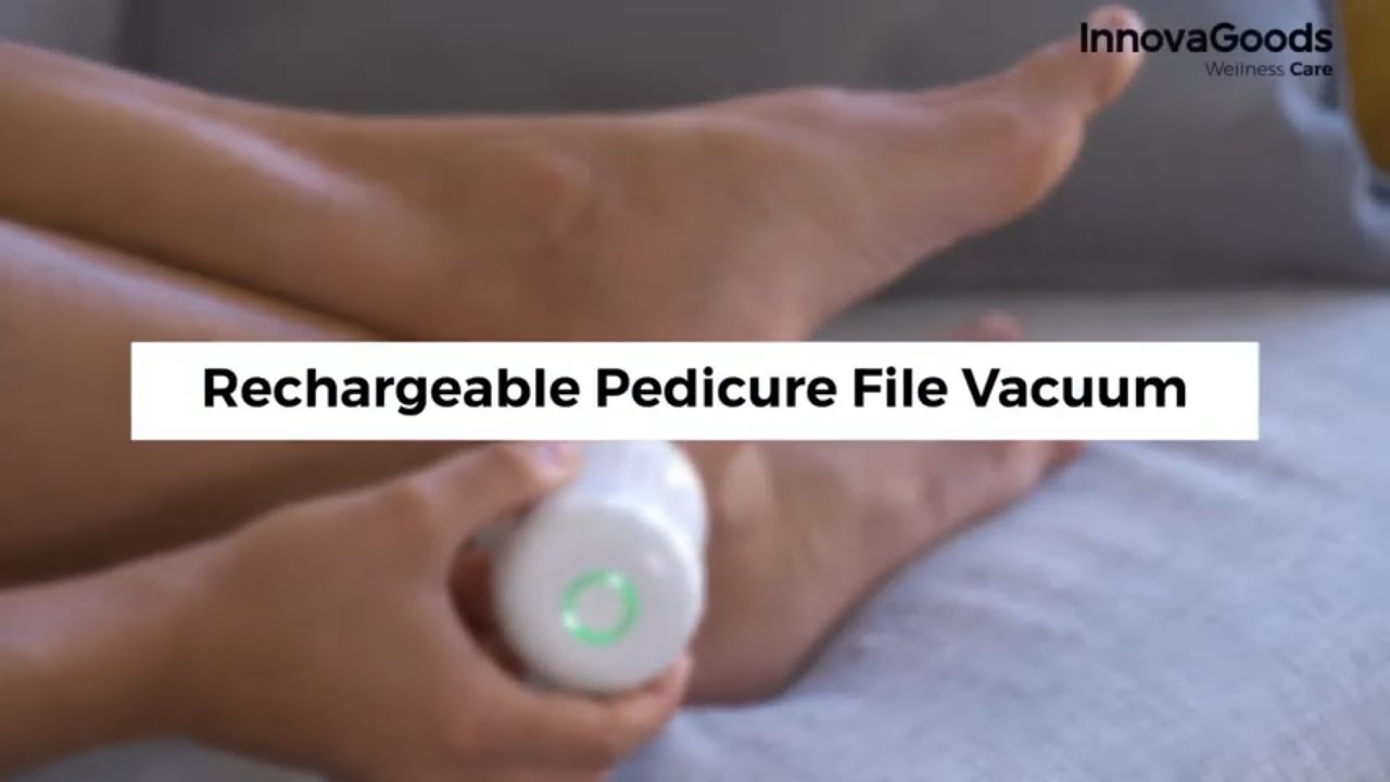 Įkraunama pedikiūro dildė su integruotu vakuumu Sofeem InnovaGoods Wellness Care Įkraunama pedikiūro dildė su integruotu vakuumu Sofeem InnovaGoods Wellness Care