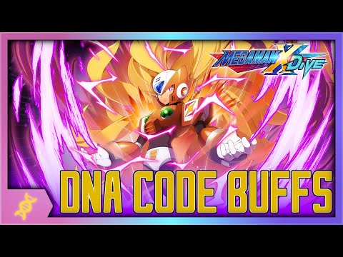 Awakened Zero 5* DNA Code Buffs Showcase - Mega Man X DiVE